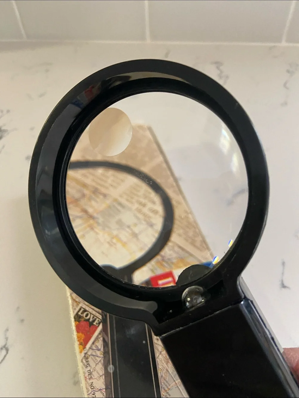 Classic Deluxe Illuminated Magnifying Glass Working Boxed